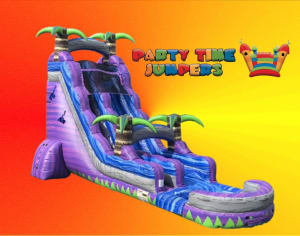 22' Purple Crush Water Slide