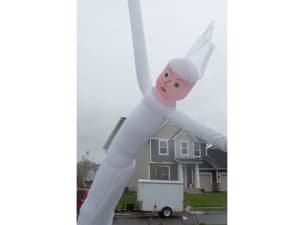 Sky Dancer Bride One Legged