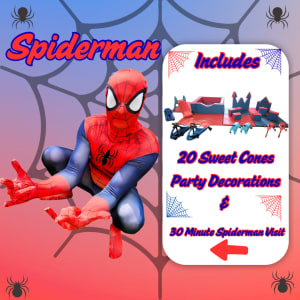 Spiderman and Soft Play Package