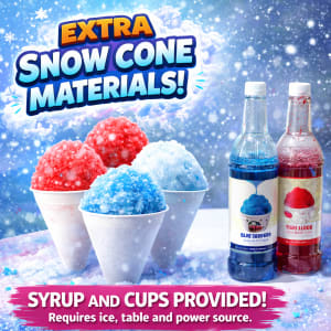 Extra 50 Servings of Snow Cone (No Machine)