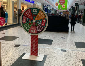 100cm Prize Wheel Table Top Purchase