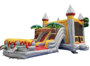 T-Rex Combo w/ Dual Lane Water Slide