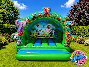 3D Jungle Bouncy Castle