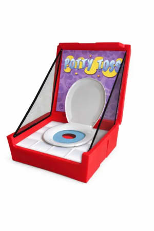 Potty Toss Bucket Game