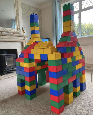 Huge best sale lego blocks