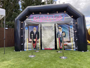Inflatables night club in Worksop Nottinghamshire