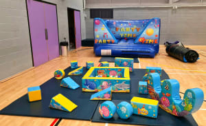 12ft x 12ft indoor castle & under the sea soft play