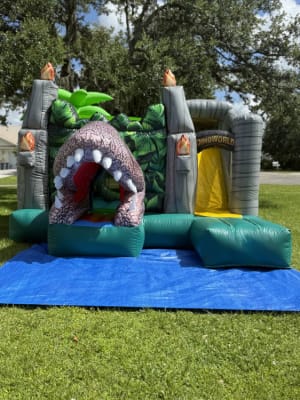 Dinosaur Bounce House With Slide "Dino"
