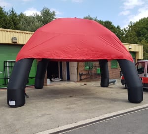 Spider Marquee (Rodeo Bull Rain Cover)