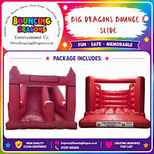 Big Dragons Bounce & Slide Package