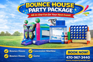 Bounce House Package (Concession + Standard Game)