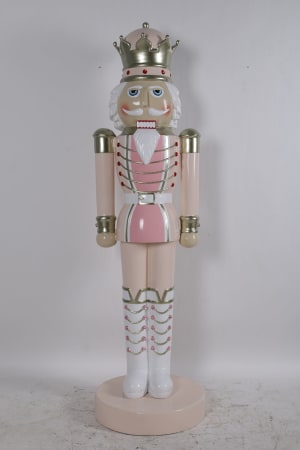 Nutcracker Prop (White and Pastel Pink)