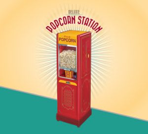 Oldies Popcorn and Candy Station Machines