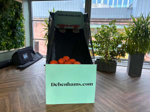 Bespoke Branded Arcade Basketball Hire - 2 Player