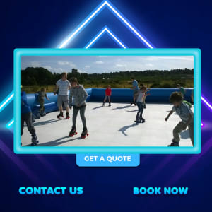 Portable Roller Skating Rink