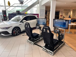 F1 Racing Simulator Hire - 2 Player