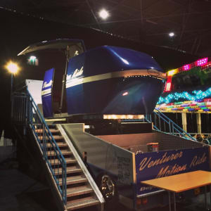 our motion virtual reality arcade simulator for hire motion simulator for hire from We Are Tricycle