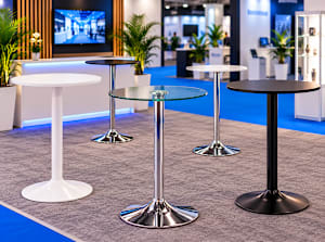 Exhibition Poseur Table Hire