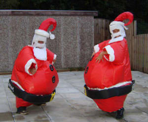 Santa Sumo with Soft Mat