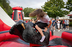 Children's Rodeo Bull Hire (Buffalo Billy)