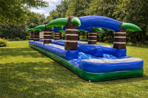 Double Lane Tropical Slip and Slide