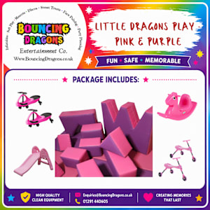 Little Dragons Play Package - Pink & Purple