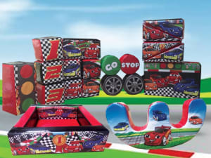 Racing Car Soft Play & Ball Pool