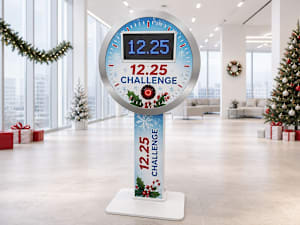 Christmas Themed Stop The Clock Game Hire