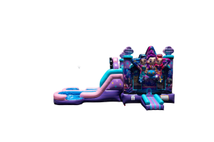 K-Pop Bounce House with Double Lane Slides (Dry)