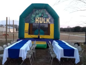 Hulk Bounce House (13ft x 13ft)