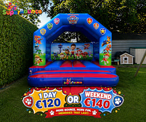 Paw Patrol Bouncy Castle 12x12