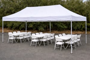 10 x 20 Pop Up Tent Package