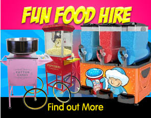 SLUSH/POPCORN/CANDY FLOSS/CHOC KEBABS/NACHOS