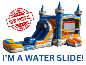 Orange Crush Water Slide Combo