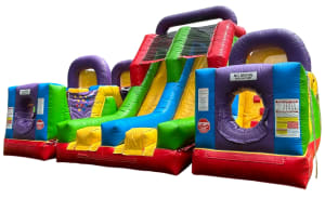 50' Wacky Chaos U-Turn Obstacle Course