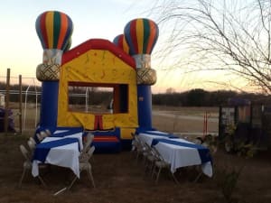 Hot Air Balloons Bounce House (13ft x 13ft)