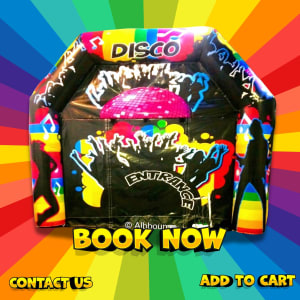 Disco Party Nightclub 16ftx25ft Hire