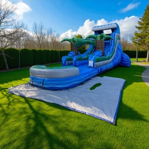 16' Tropical Wave Single Lane Water Slide