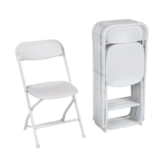 White Folding Chairs