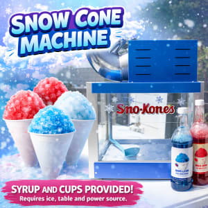 Snow Cone Machine + Product for 40+ Guests