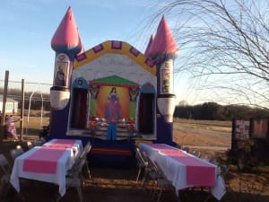 Princess Castle Bounce House (13ft x 13ft)