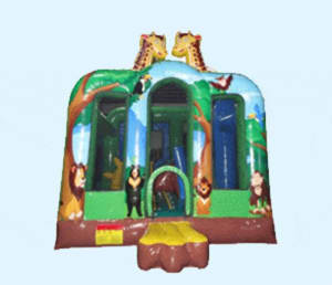 Safari Bounce House Combo