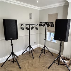 Speakers And Party Lighting