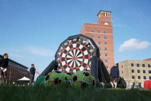 Inflatable Football Darts Hire