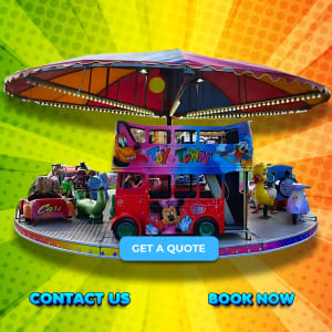 Cars and buses ride