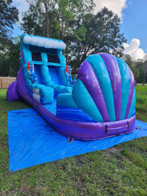 Mermaid Splash Water Slide 15 Ft