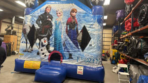 Frozen Bounce House with Slide