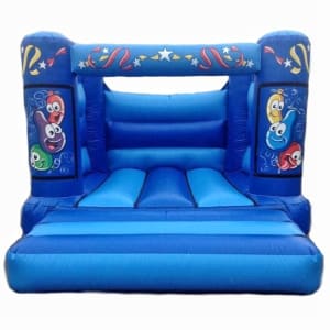 Indoor blue Bouncy Castle