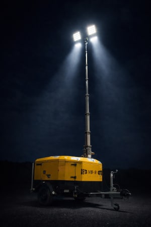 Mobile Lighting Tower