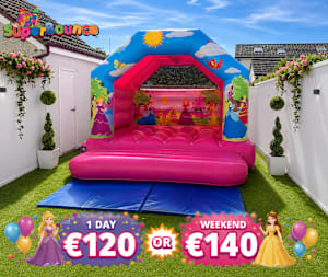Princess Bouncy Castle 12x12